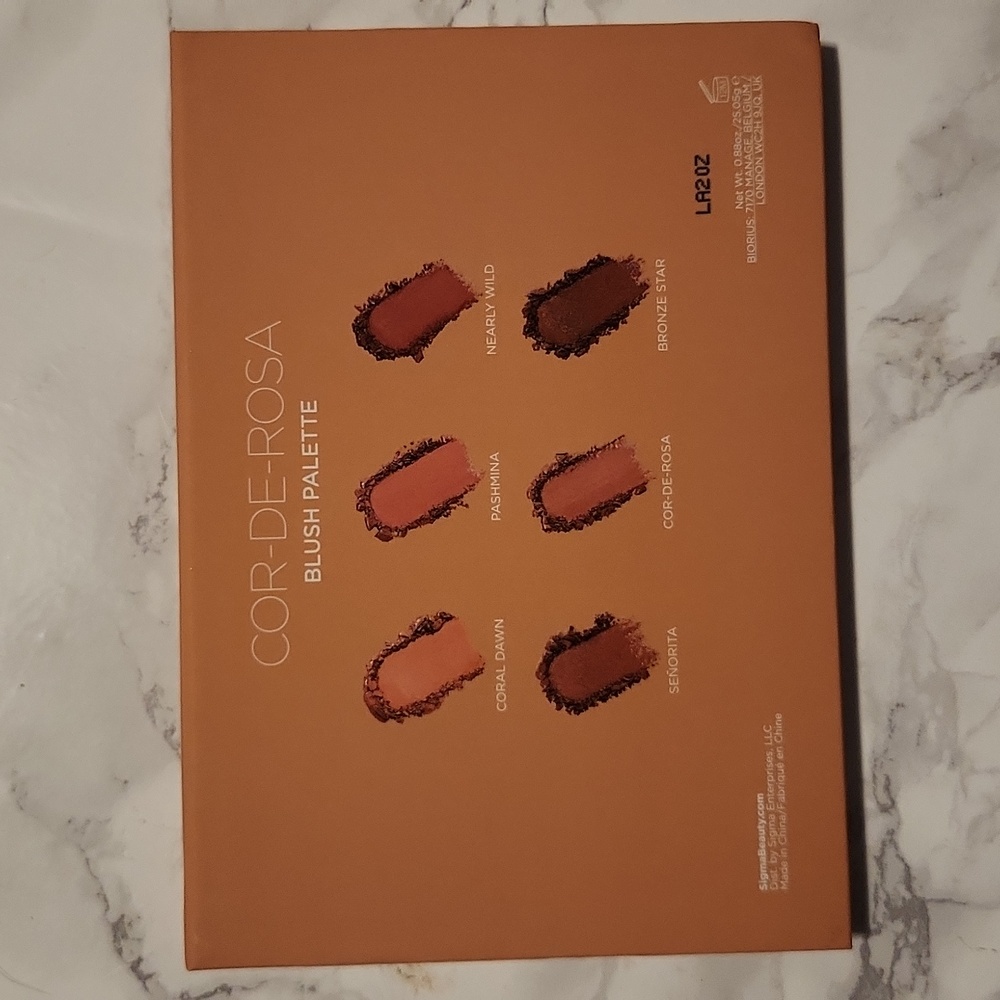 Sigma Cor de Rosa blush palette - Picture 3 of 3